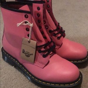 NWT Dr. Martens 1460 Acid Pink Boots